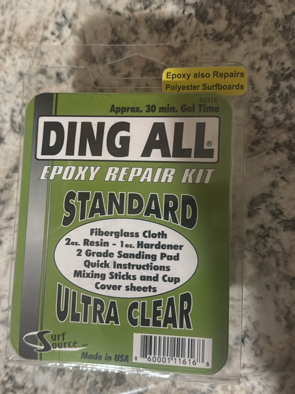 Surfboard Repair kit Epoxy